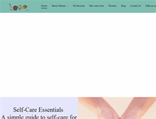 Tablet Screenshot of loveessentialskincare.com